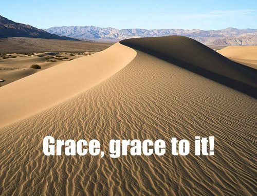 “Grace, grace to it!”: a YouTube message
